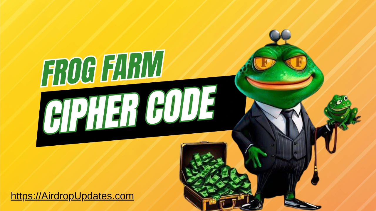 Frog Farm Cipher Code Today