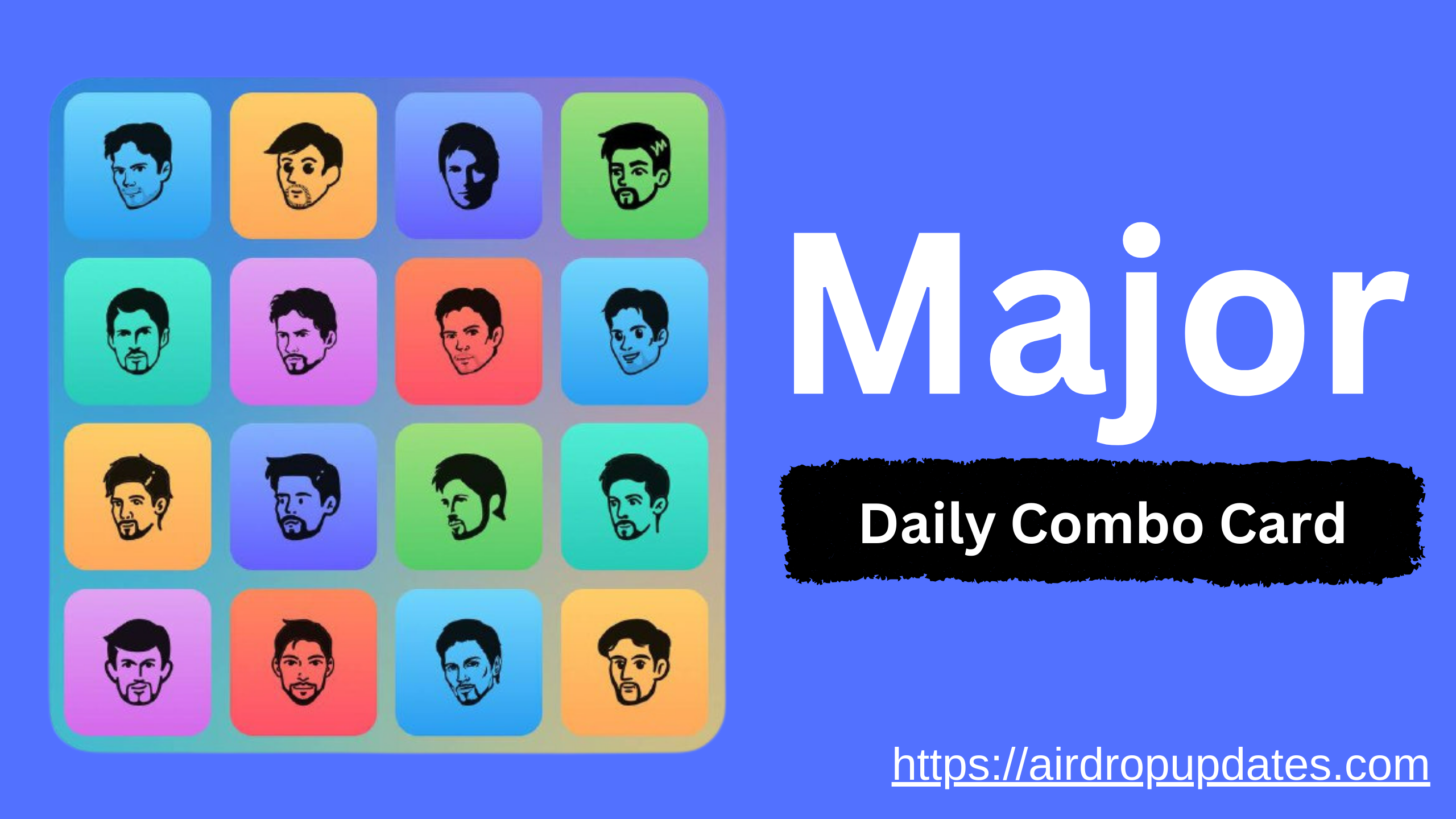 Major Durov Puzzle Combo Card