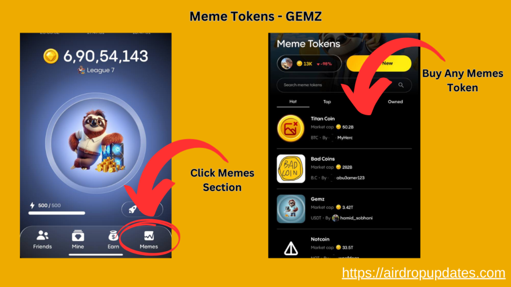 Meme Tokens - Gemz