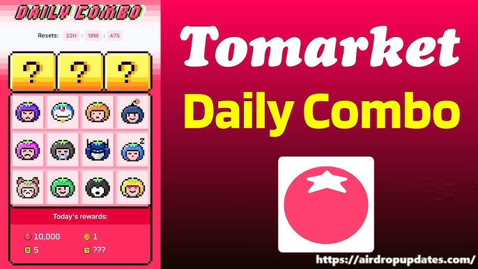 Tomarket Daily Combo Today